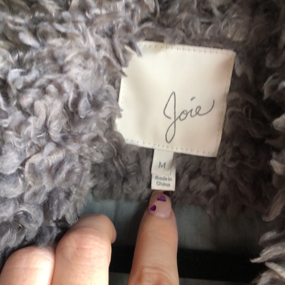 Joie Kavasia Dove Gray Single Botton Coat - Picture 11 of 13
